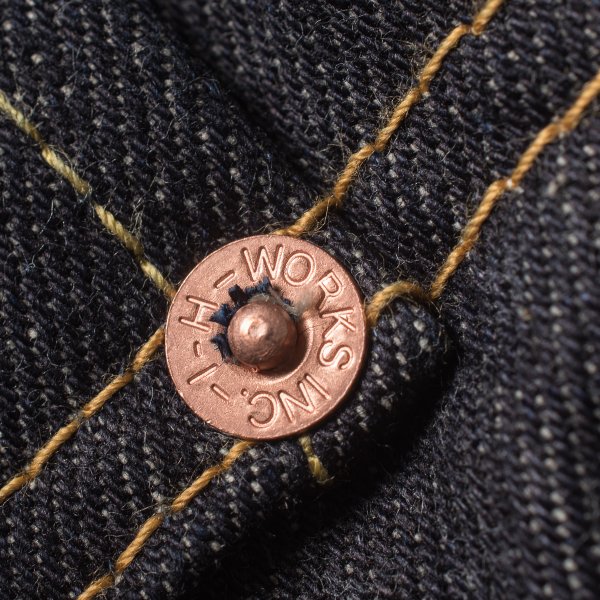 Iron Heart IH 555 142 14oz Selvedge Denim Super Slim Cut Jeans for Men - Premium Indigo Raw Denim Pants, Durable & Comfortable for Daily Wear, Work, and Casual Outfits