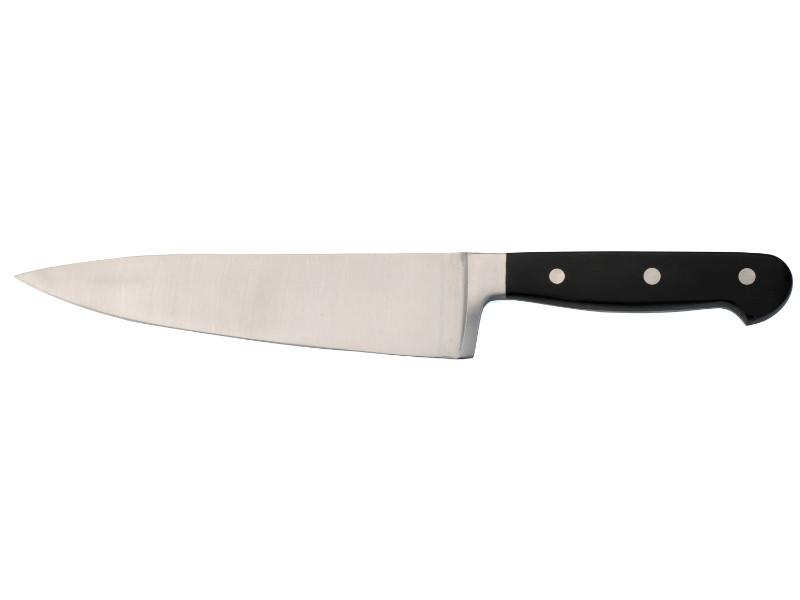 BergHOFF Essentials 8-Inch Stainless Steel Chef's Knife - Professional Kitchen Knife for Slicing, Dicing & Chopping - Perfect for Home Cooks & Professional Chefs