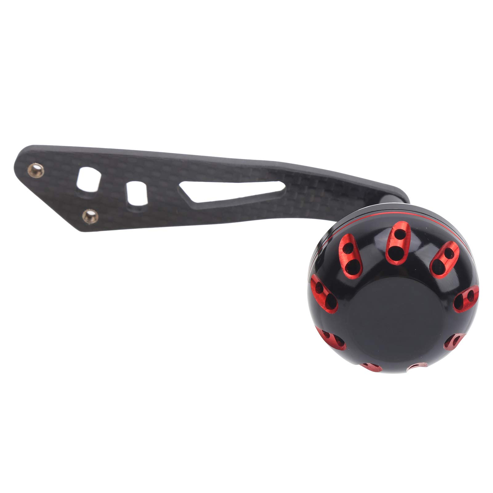 VBESTLIFE Carbon Fiber Fishing Reel Handle - Replacement Power Handle for Baitcasting & Casting Reels - Durable & Lightweight Fishing Gear Accessory - Perfect for Saltwater & Freshwater Fishing