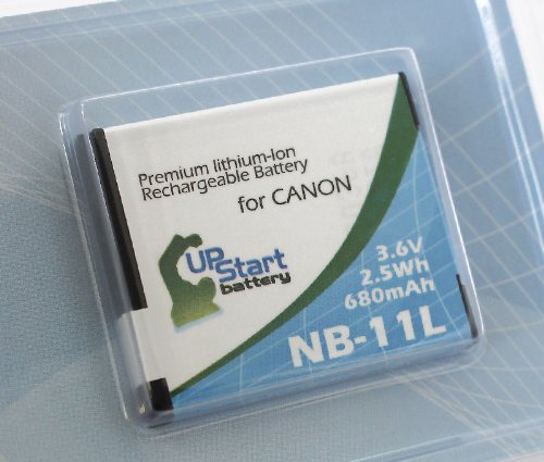 Canon NB-11L Battery and Charger Replacement - 680mAh 3.6V Lithium-Ion Battery Compatible with Canon A2600 Digital Camera | Perfect for Travel Photography & Daily Shooting