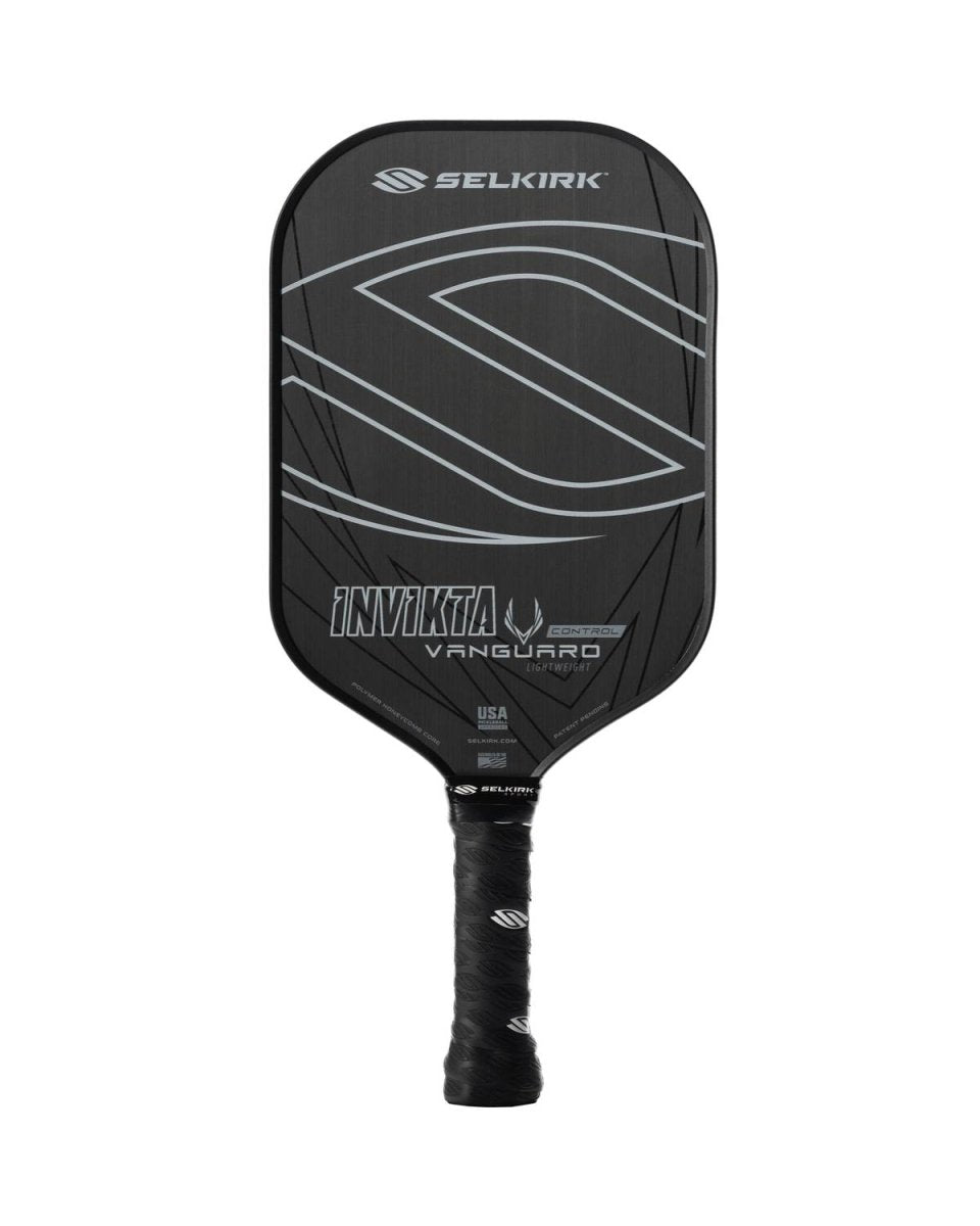 Selkirk Vanguard Control Invikta Lightweight Pickleball Paddle - Premium Carbon Fiber Face for Enhanced Spin & Power - Perfect for Competitive Play & Recreational Games