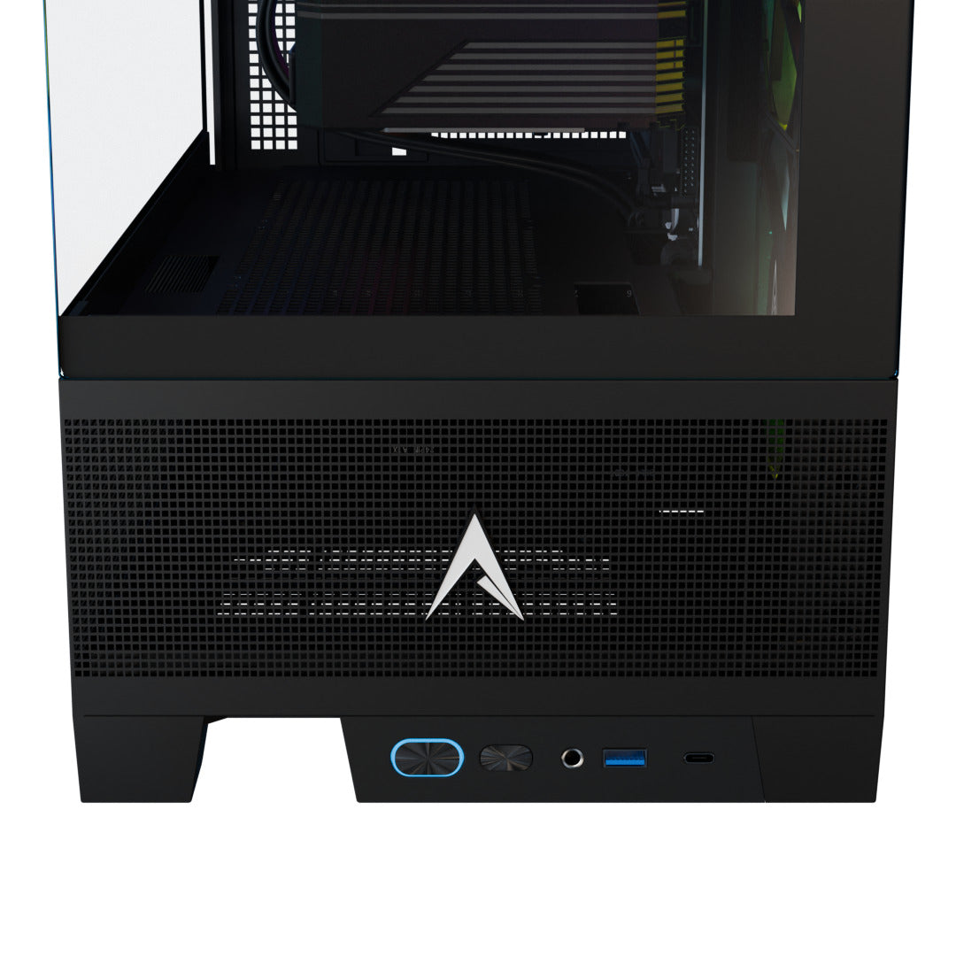 Allied Patriot MKII Gaming PC - AMD Ryzen 5 7500F Processor, NVIDIA RTX 5070 Ti 16GB Graphics, High Performance Desktop Computer (Black) for Gaming, Streaming & Content Creation