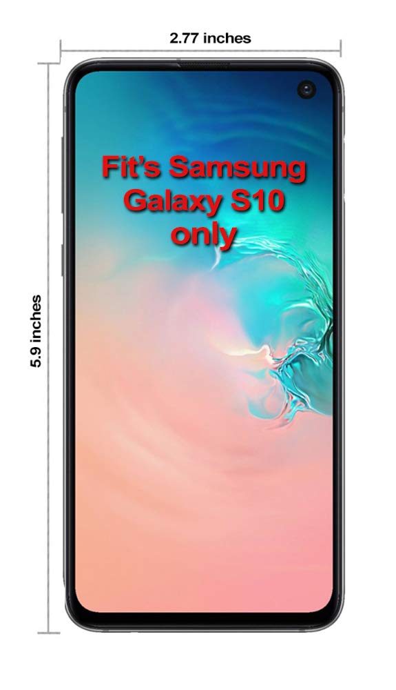 Slim Samsung Galaxy S10 Phone Case - Palm Tree Beach Design for Travel & Summer
