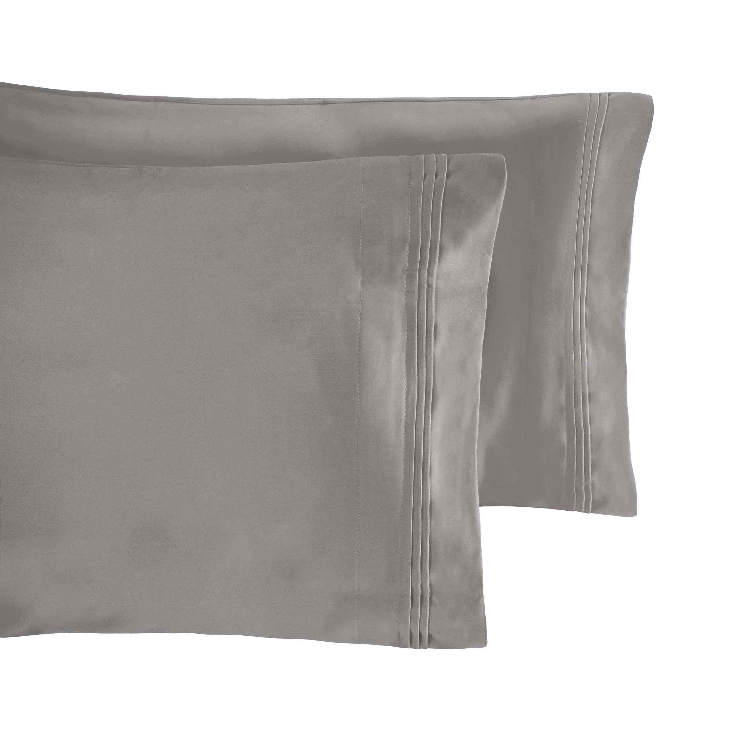 Premium 650 Thread Count Egyptian Cotton Pillowcase Set - Ultra Soft & Breathable for a Luxurious Sleep Experience | Perfect for Bedroom, Hotel, or Gift