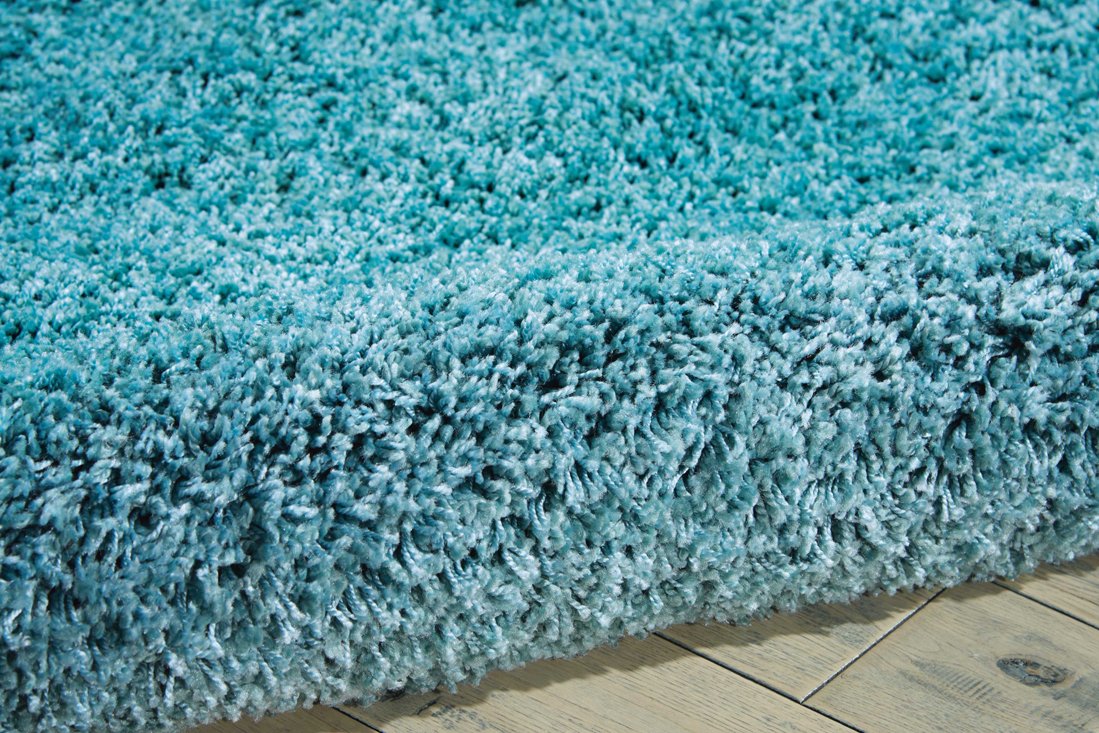 Nourison Amore Shag Aqua 3'11