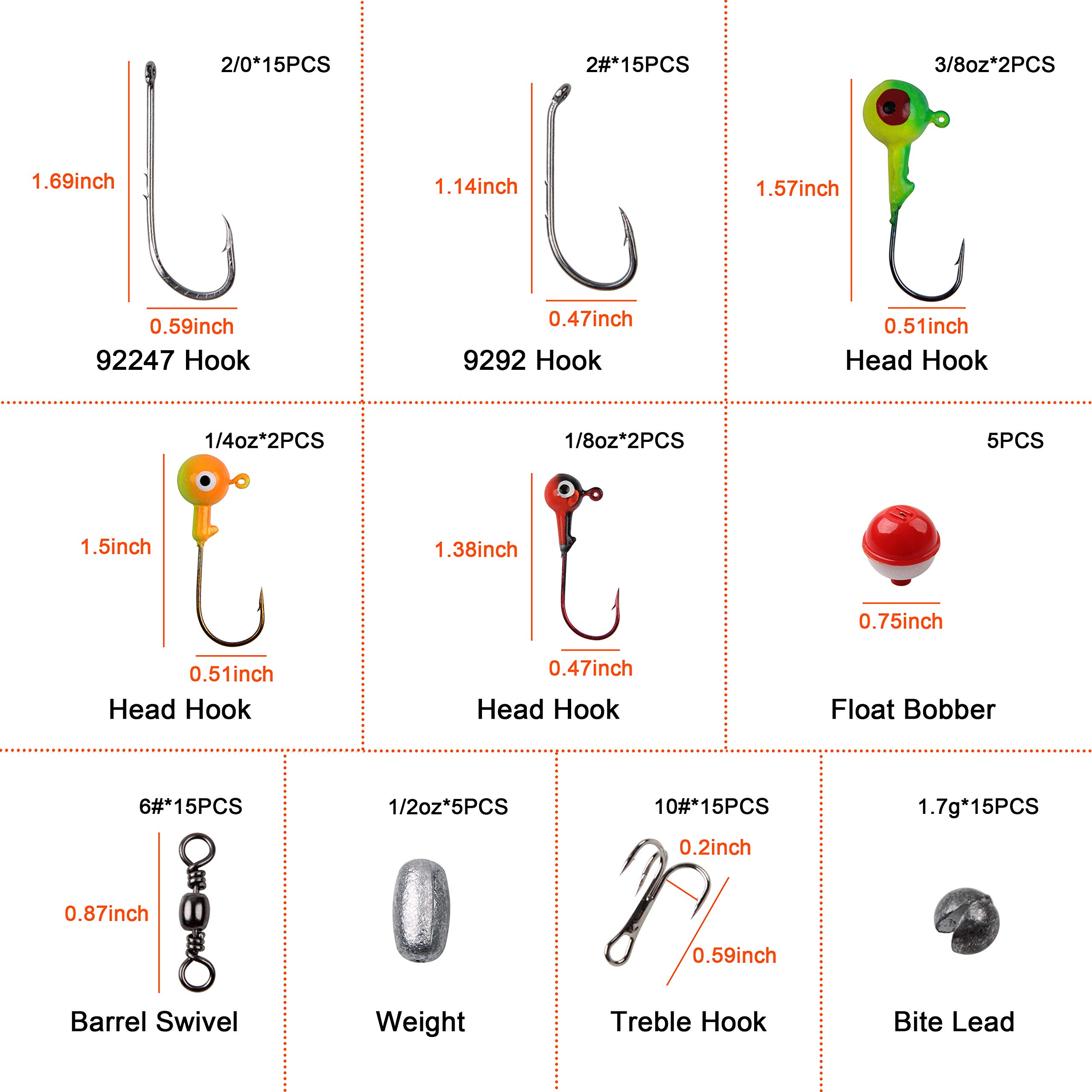 150pcs Trout Fishing Lures Kit - Premium Freshwater Fishing Gear for Trout, Bass & Salmon - Perfect for River, Lake and Stream Fishing Adventures