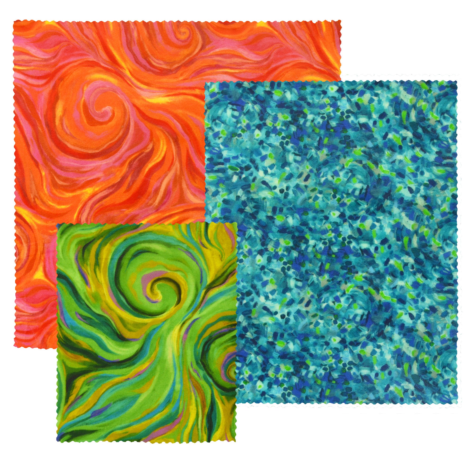Eco-Friendly Set of 3 Beeswax Food Wraps - Reusable & Sustainable Food Storage for Sandwiches, Fruits & Leftovers | Perfect for Picnics, Lunchboxes & Zero Waste Kitchens
