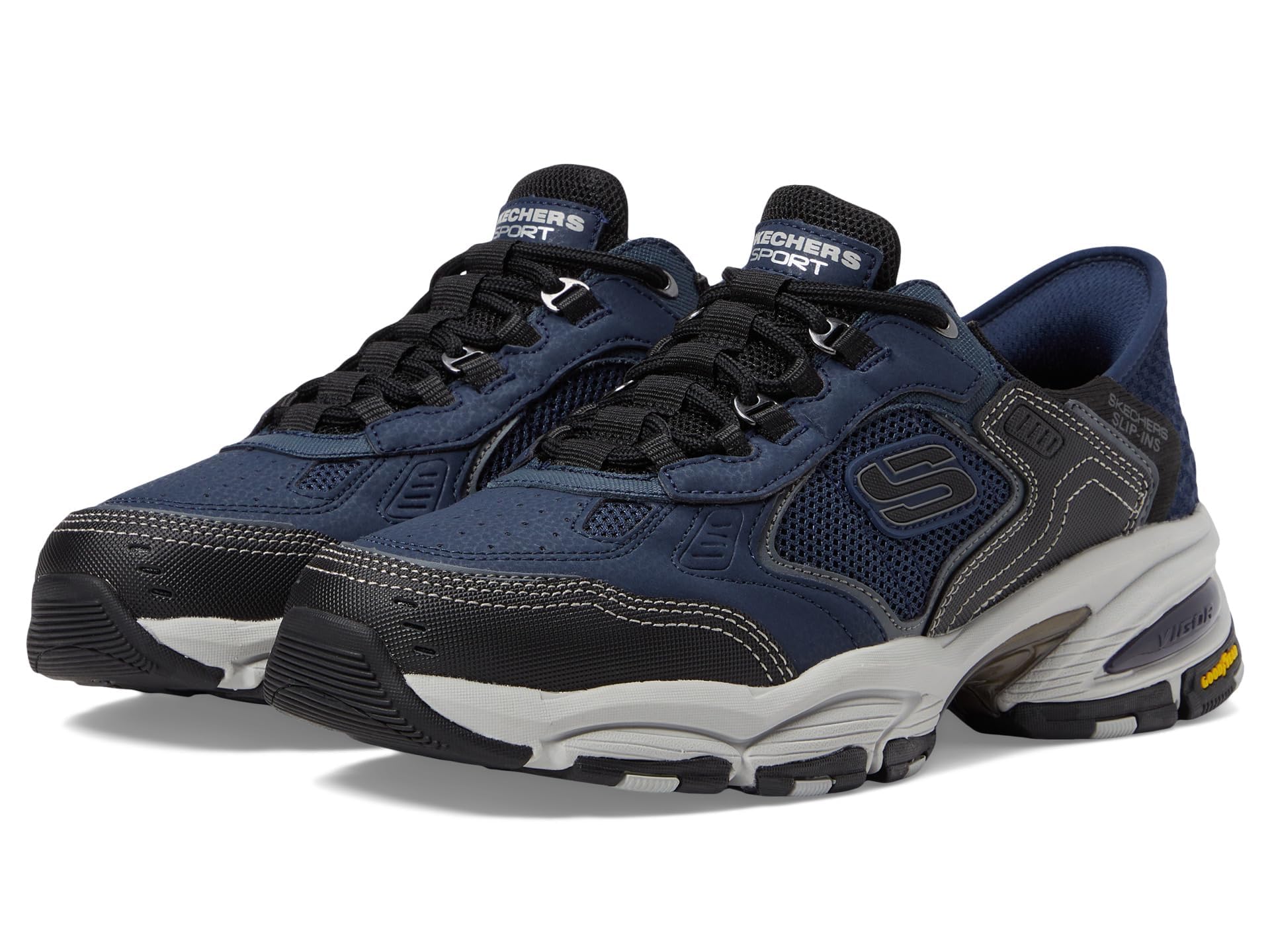 Skechers Men's Vigor 3.0 Hands-Free Slip-On Sneakers - Comfortable Walking Shoes for Work, Travel & Casual Wear
