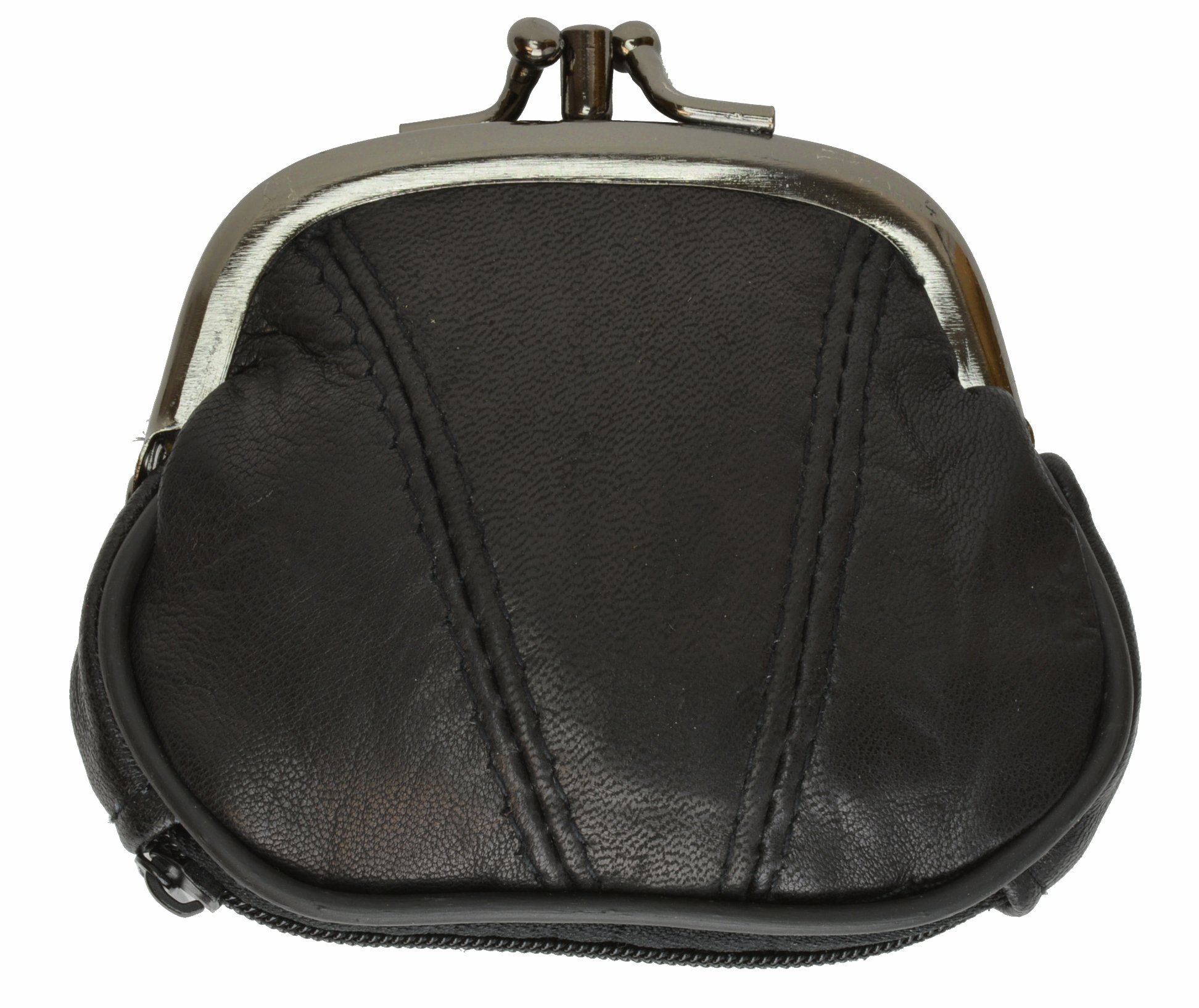 MARSHAL Leather Wallet Coin Purse with Zipper Pocket - Slim Bifold Design for Men & Women | Perfect for Travel, Shopping, and Everyday Carry