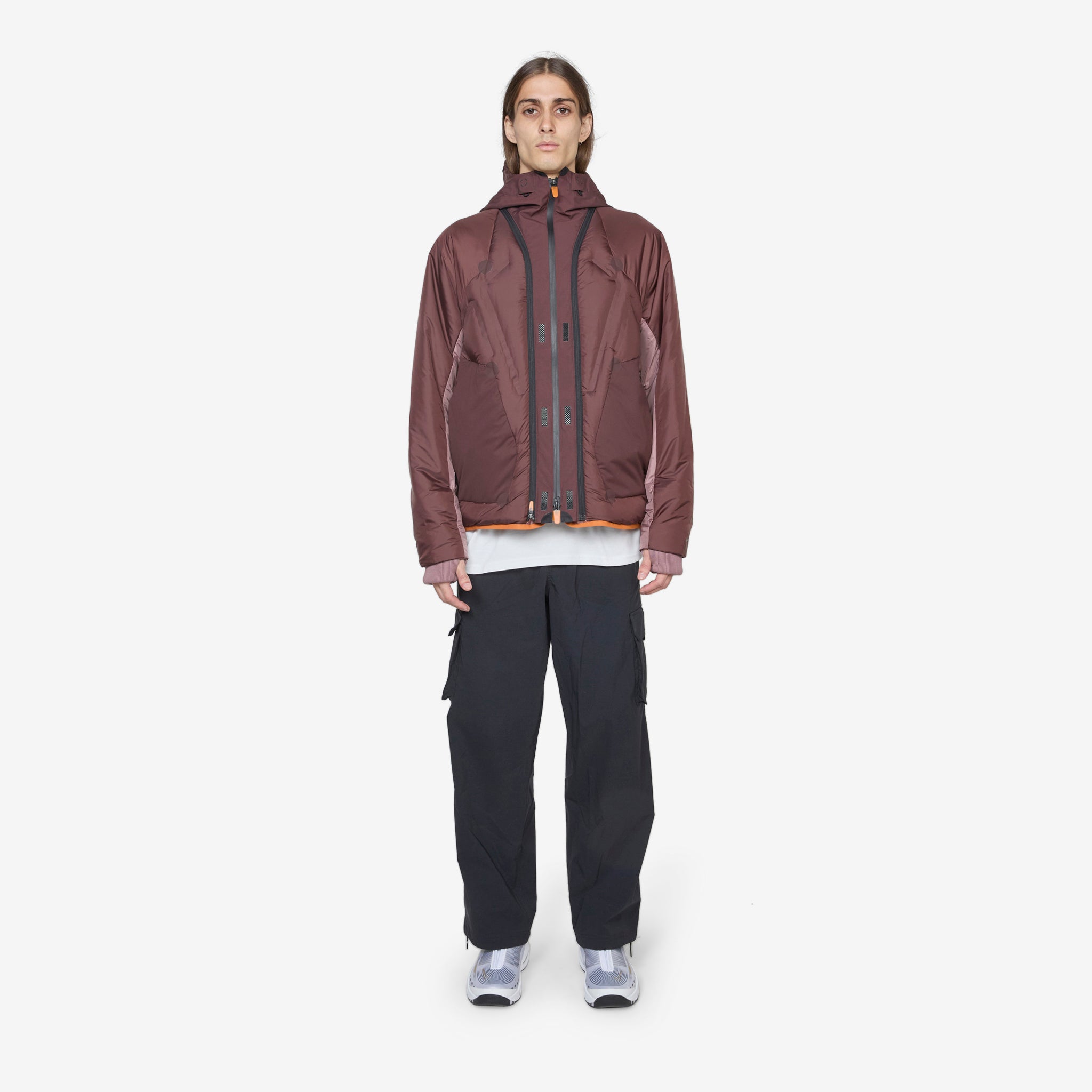 Nike ISPA Adapt Sense Air Jacket - Lightweight Water-Resistant Windbreaker for Outdoor Activities (Smokey Mauve/Monarch) - Perfect for Hiking, Running & Urban Exploration
