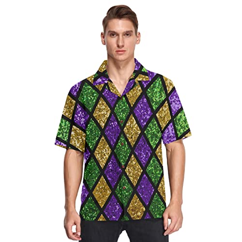 Multi-mardi Gras Plaid