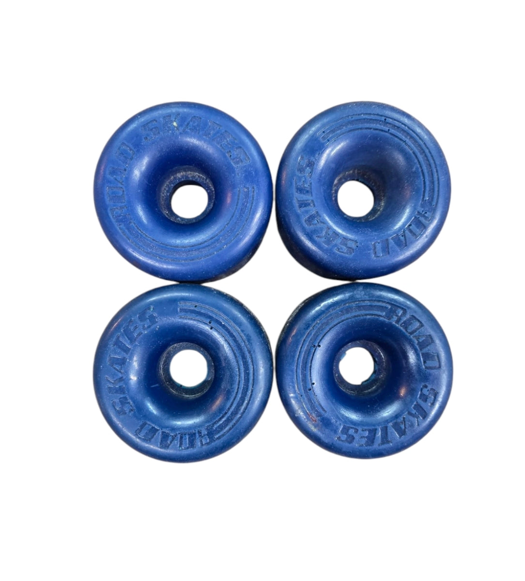 High-Performance Skateboard Wheels - ROAD SKATES BLUE for Smooth Riding & Durability - Perfect for Street Skating, Cruising & Commuting