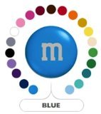 Bulk M&M's Blue Milk Chocolate Candy - 5LB Bag for Parties, Baking & Snacking | Wholesale Bulk Candy for Events & Gifts