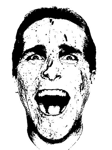 Patrick Bateman Sticker - Waterproof Vinyl Decal for Cars, Trucks, Laptops, Walls & Windows - Perfect for Auto Enthusiasts, Office Decor & Personalizing Devices
