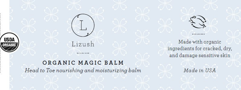 Organic Magic Balm - All-Natural Head to Toe Moisturizing & Nourishing Skin Care for Dry Skin, Hands, Feet & Lips | Perfect for Daily Hydration & Winter Care