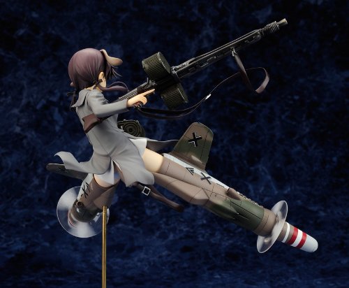 Strike Witches 2: Gertrud Barkhorn Anime PVC Figure (1:8 Scale) - Collectible Model for Anime Fans & Display Decor