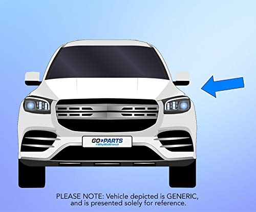 BMW X3 X4 Fog Light - Halogen Driver Side for 2011-2018 Models | CAPA Certified Replacement for Night Driving
