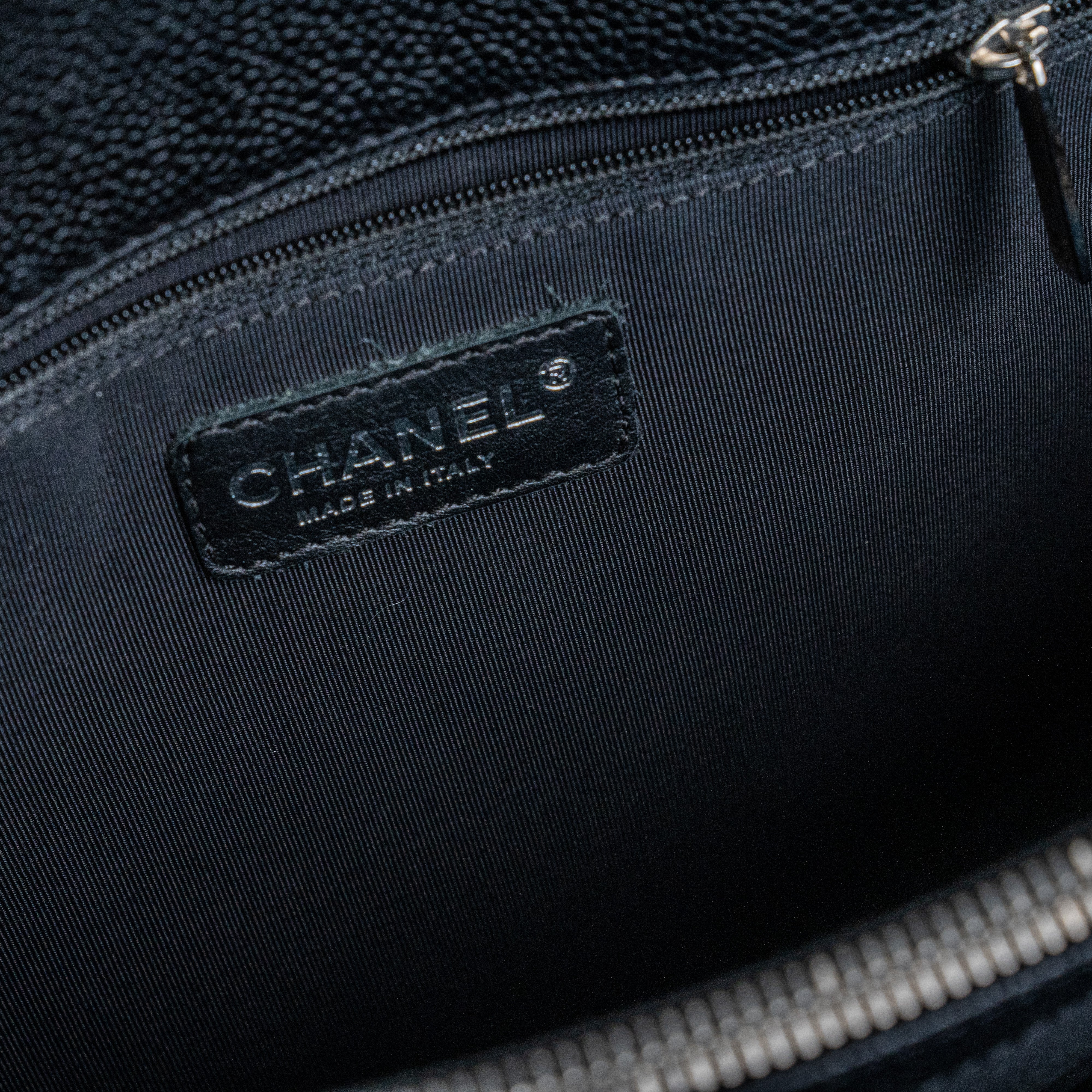 Chanel Caviar Quilted Leather Grand Shopping Tote Bag Black - Luxury Designer Handbag for Women, Perfect for Work, Travel & Everyday Use