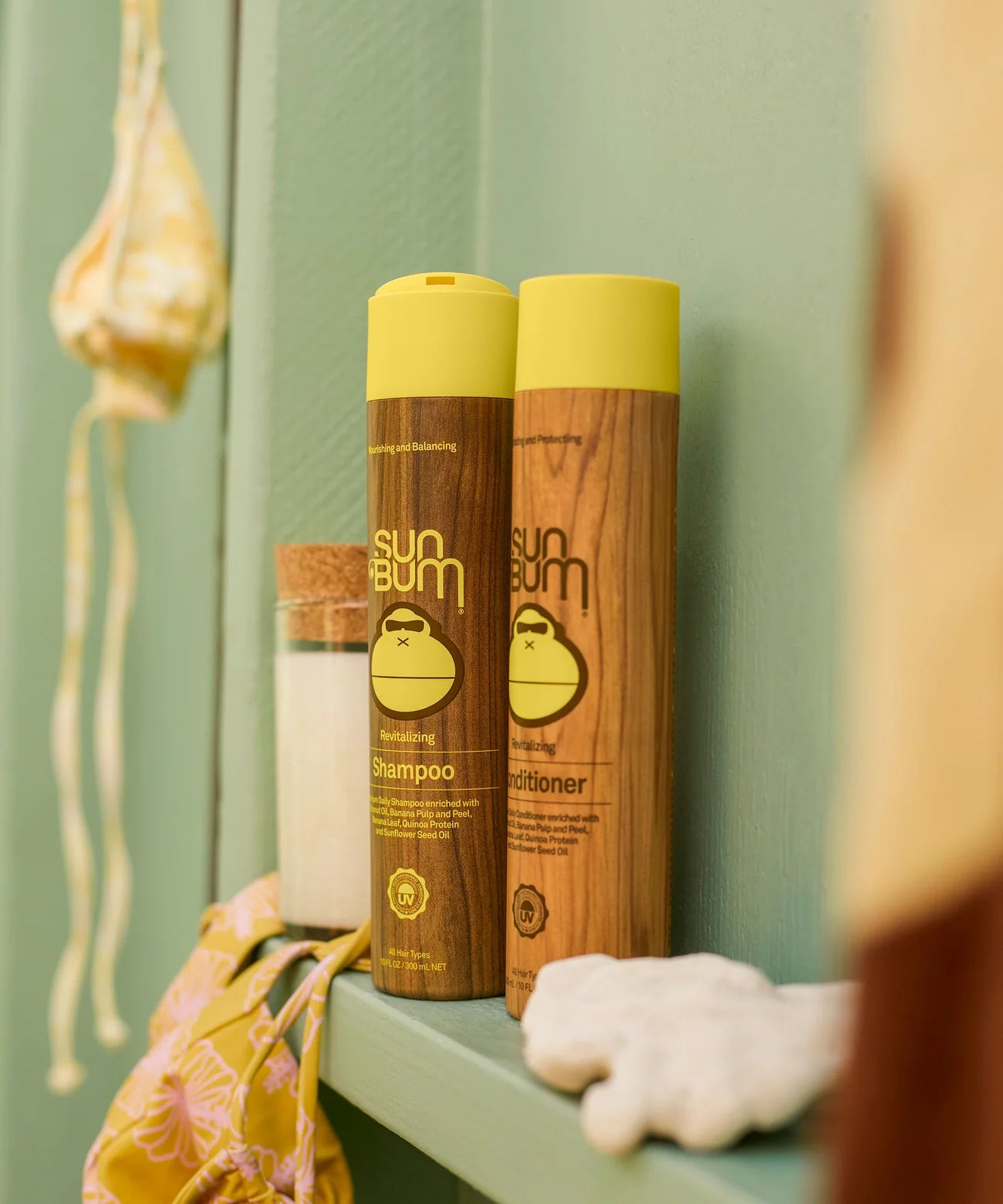 Revitalizing Shampoo for Damaged Hair - Sulfate Free Hair Repair Treatment with Keratin & Biotin - Best for Dry, Frizzy Hair Care at Home or Salon Use