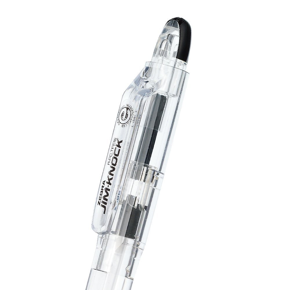 Zebra P-KRB-100-R5 Permanent Ballpoint Pens - 0.7mm Fine Point, Red Ink, 5-Pack - Ideal for Office, School, Gym & Everyday Writing Tasks