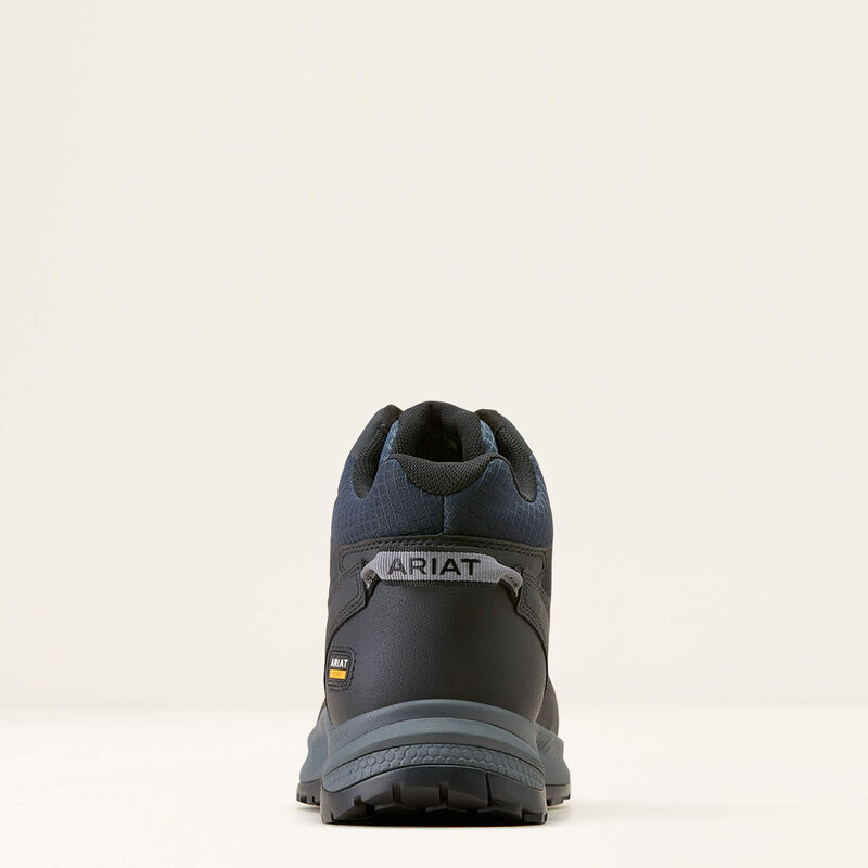 Outpace Shift Mid Composite Toe Work Shoes - Lightweight Safety Footwear for Men | OSHA Compliant for Construction, Warehouse & Industrial Work