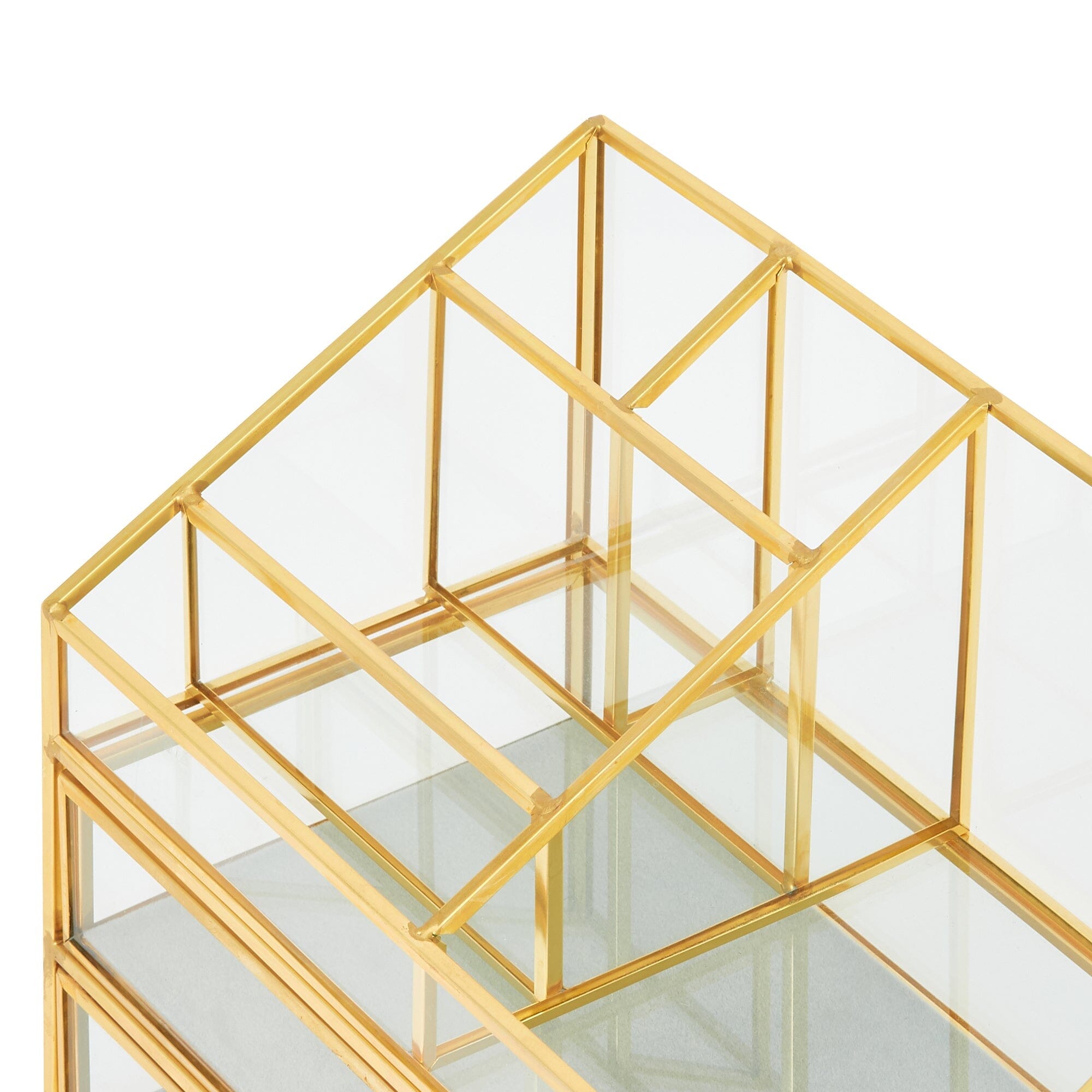 Clear Acrylic Drawer Organizer for Jewelry, Makeup & Office Supplies - Perfect for Vanity, Bathroom & Desk Storage
