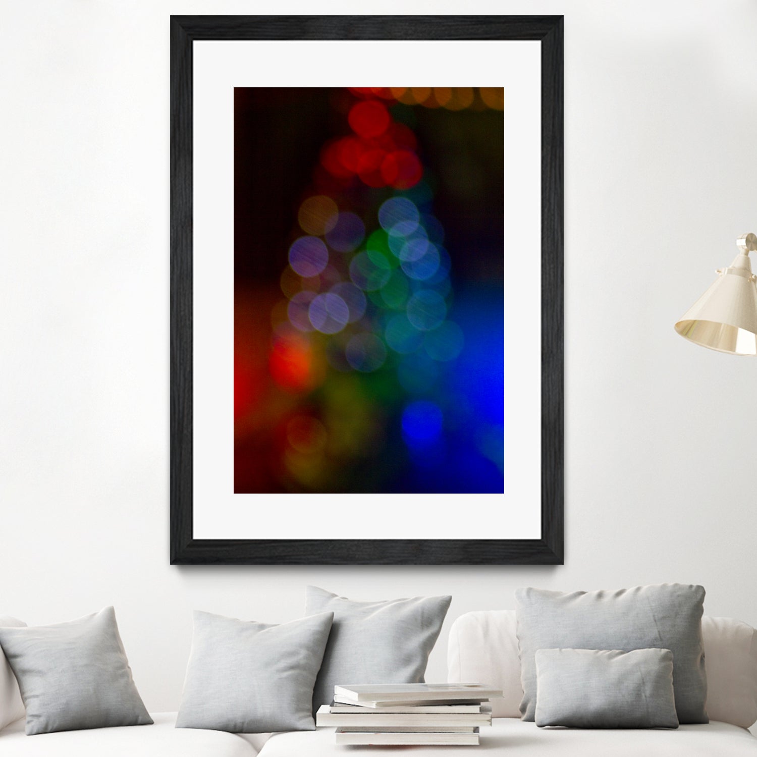 Bokeh Christmas Tree Lights - Decorative Holiday String Lights for Indoor & Outdoor Use - Perfect for Christmas, Parties, and Home Decor