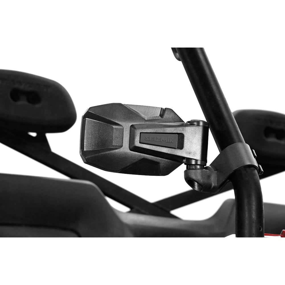 Seizmik UTV Strike Side View Mirror for Polaris RANGER 1000 XP EPS 2017 - Durable Off-Road Side Mirrors for Enhanced Visibility & Safety - Perfect for Trail Riding, Hunting & Farm Work