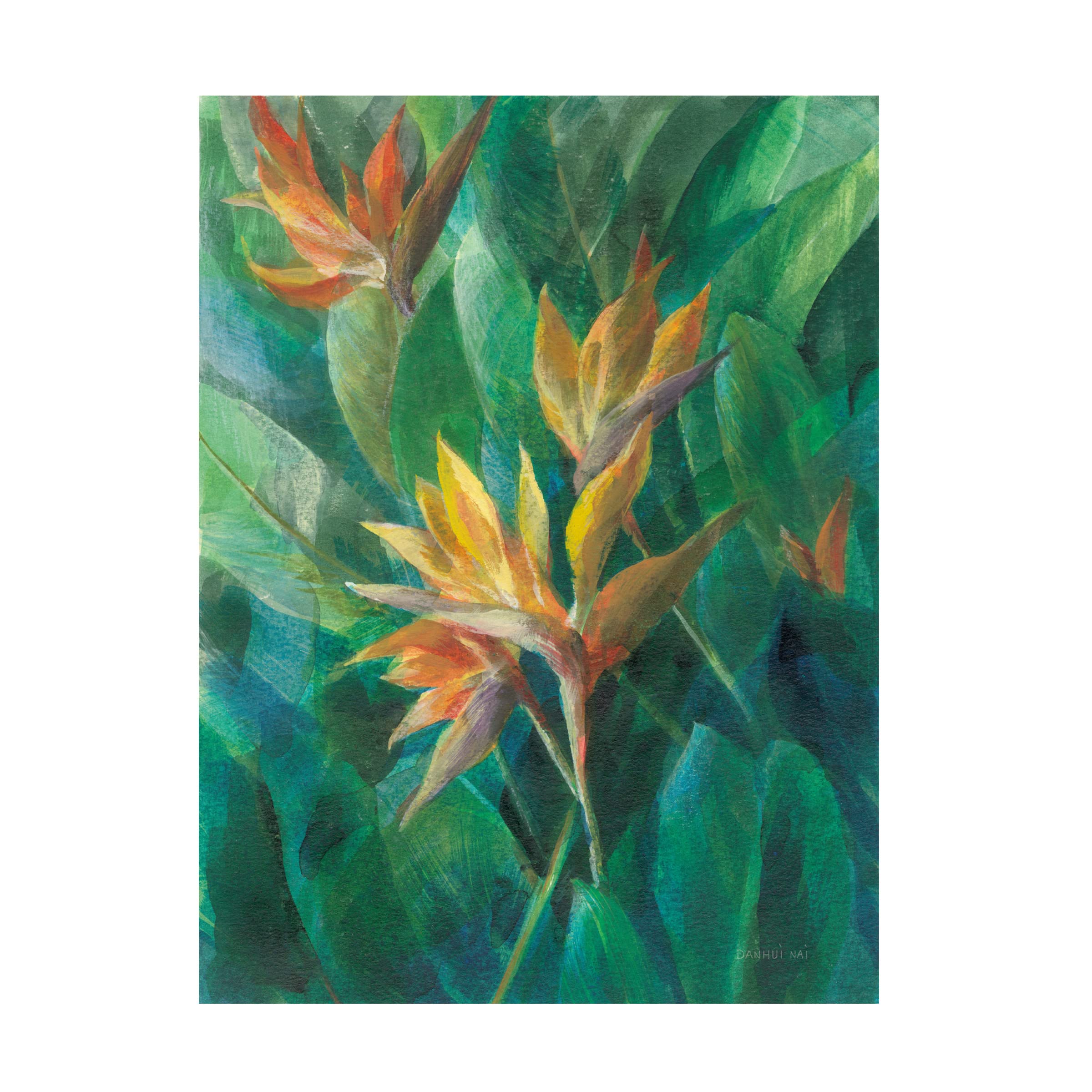 After the Rain II by Moira Hershey - Premium Canvas Wall Art Print for Living Room, Bedroom & Office Decor - Nature Landscape Painting for Home & Commercial Spaces