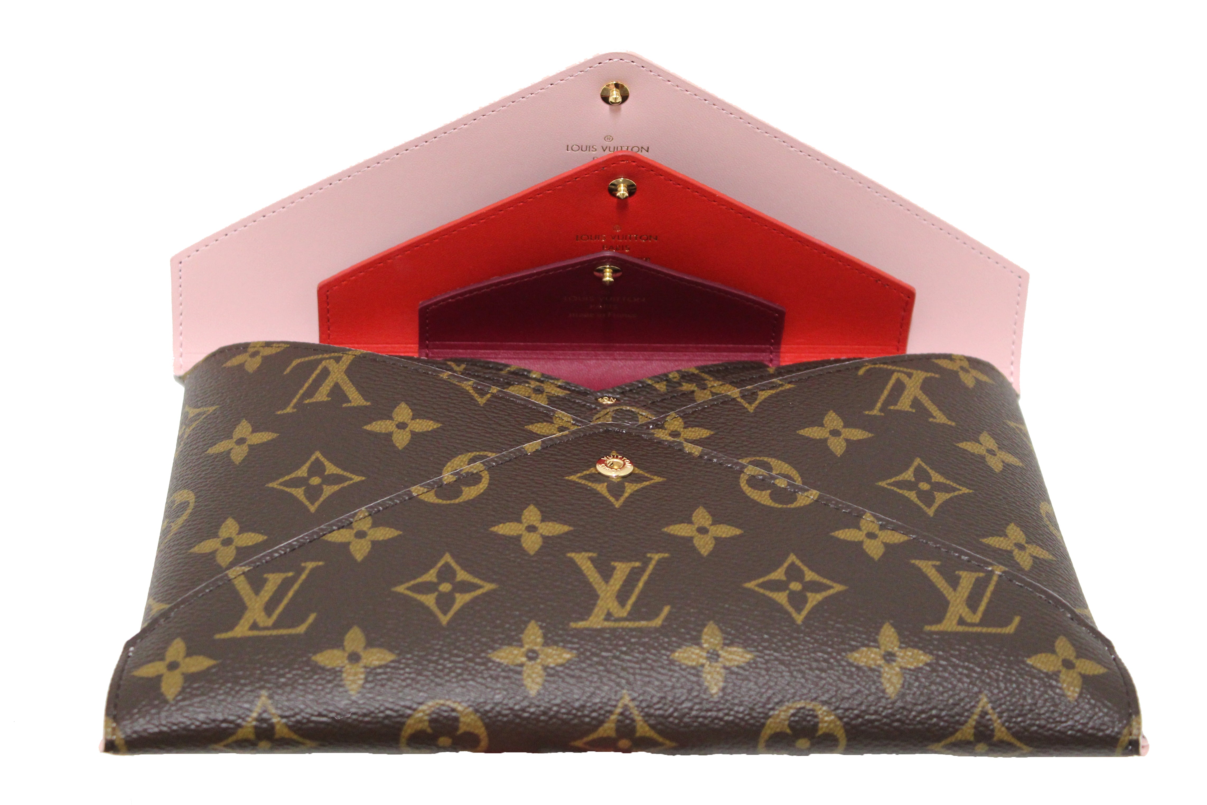 Authentic Louis Vuitton Monogram Kirigami Pochette Set - 3-Piece Luxury Card Holder & Organizer for Women - Perfect for Travel, Everyday Use & Gift Giving