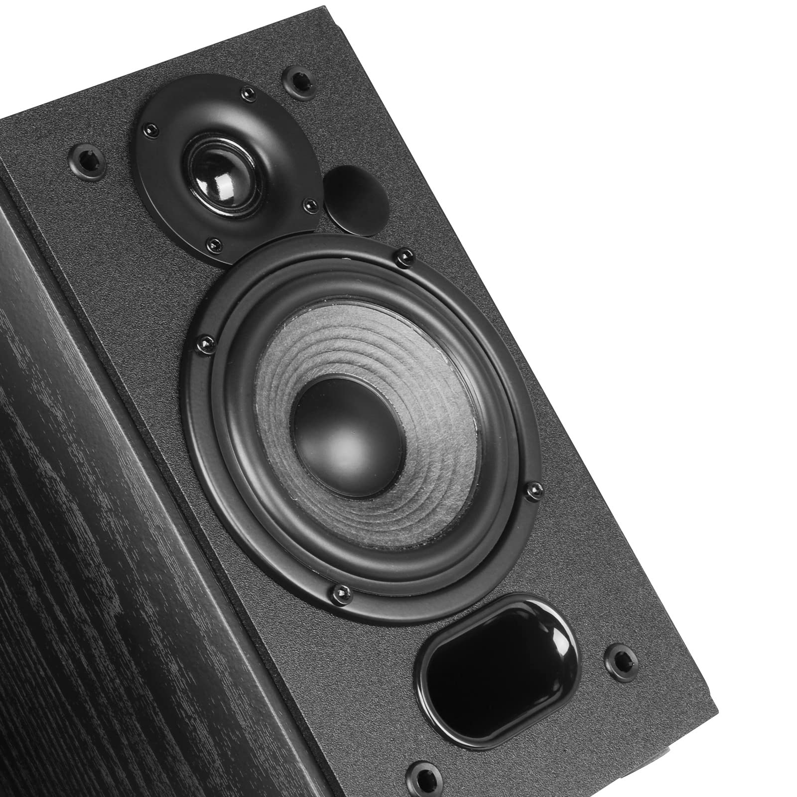Edifier R1380T 42W RMS Powered Bookshelf Speakers - 2.0 Stereo Active Near Field Studio Monitor Speakers for Home Audio, Gaming & Music Production