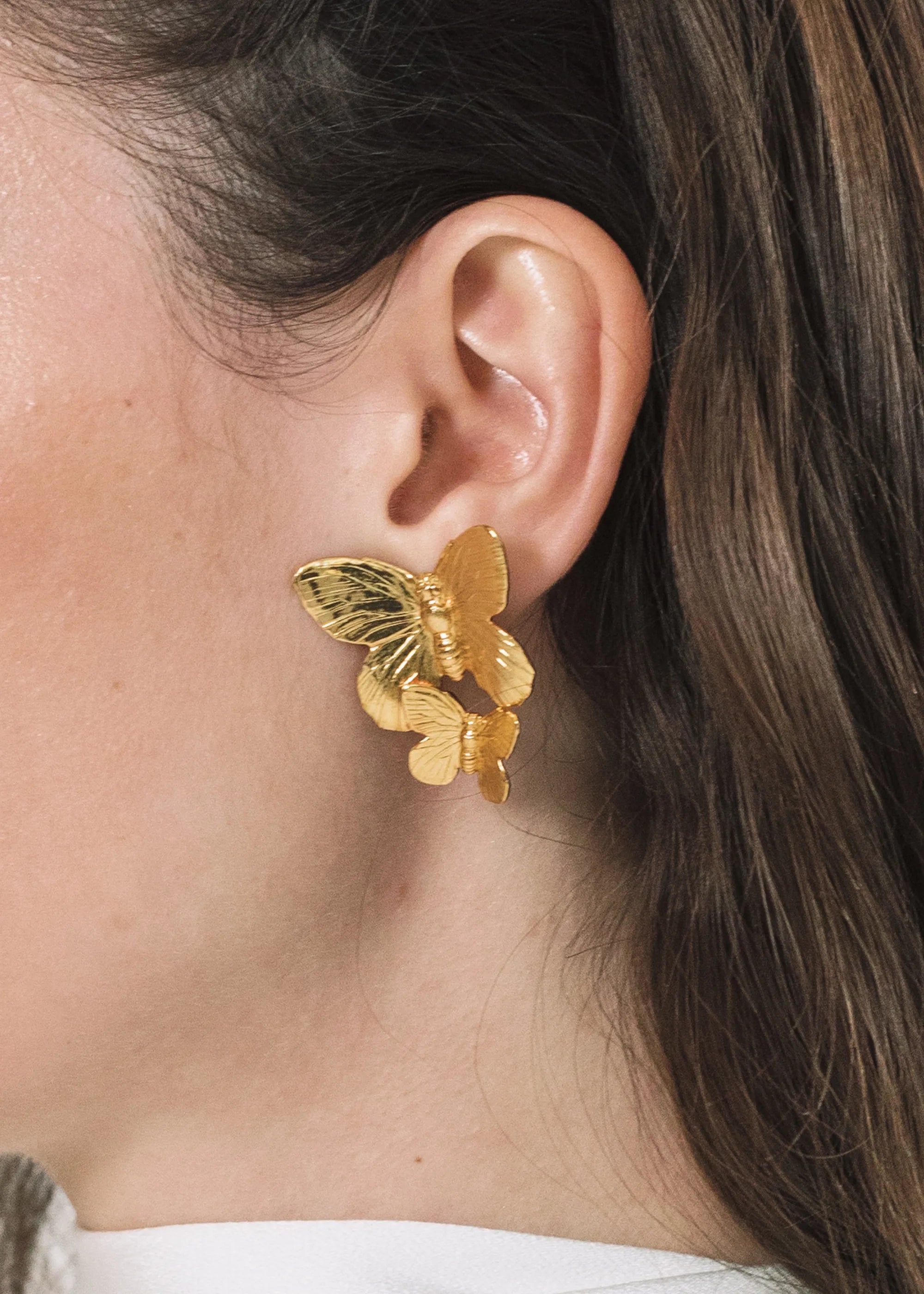Elegant Gold Peri Earrings for Women - Dainty & Stylish Jewelry for Everyday Wear, Parties & Special Occasions