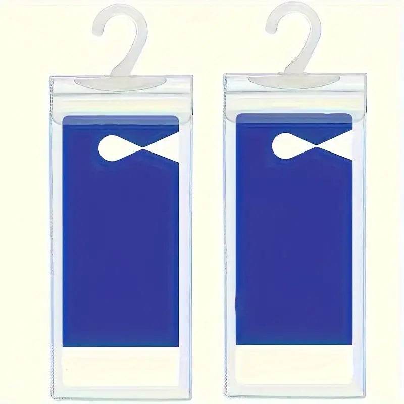 Ultra Clear Disabled Parking Permit Holders with Hangers - Durable Plastic Organizer for Car Visor, Mirror & Home Storage