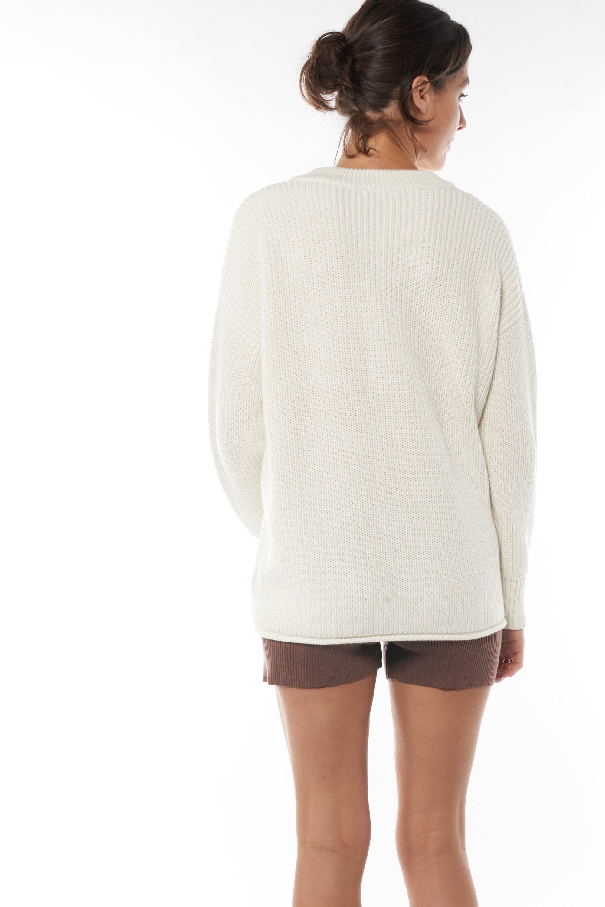Bound To Be Button Sweater Ivory - Women's Knit Cardigan for Fall & Winter | Cozy Office Wear & Casual Outfits