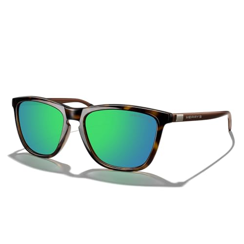 Leopard Frame/Green Mirror Lens/Brown Temples