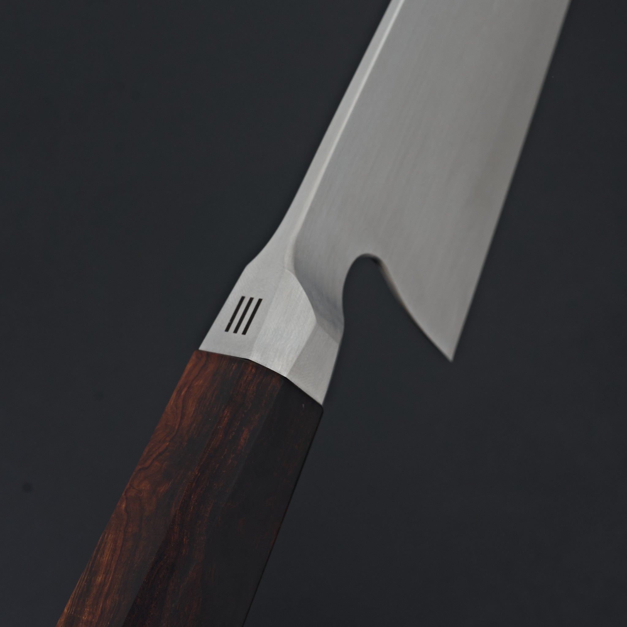 Premium Ironwood Chef Knife 210mm - High-Quality Japanese Steel Blade for Professional Cooking & Kitchen Use - Perfect for Slicing, Dicing & Food Prep