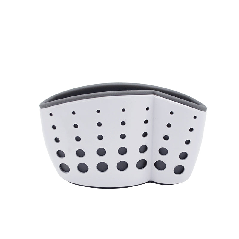 ITY Single Sink Organizer with Suction Cups - Space Saving Kitchen Sink Caddy for Sponges, Soap & Cleaning Supplies - Perfect for Small Bathrooms and Kitchen Organization