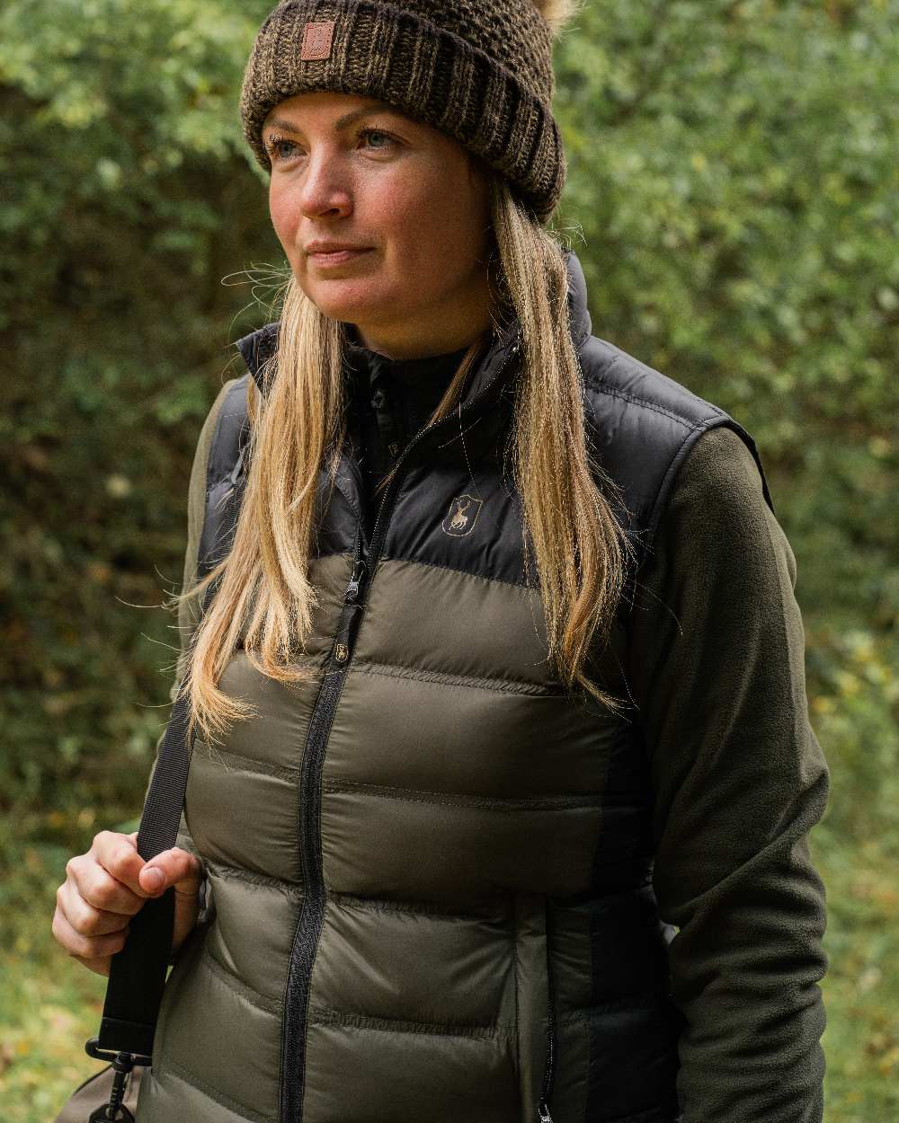 Deerhunter Women's Northward Padded Waistcoat - Warm Winter Vest for Outdoor Hunting & Hiking