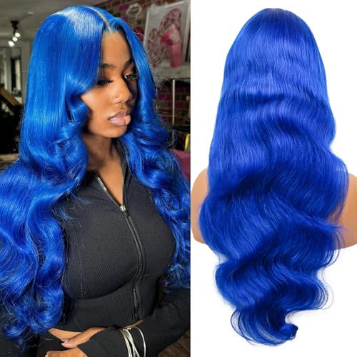 Blue Wig