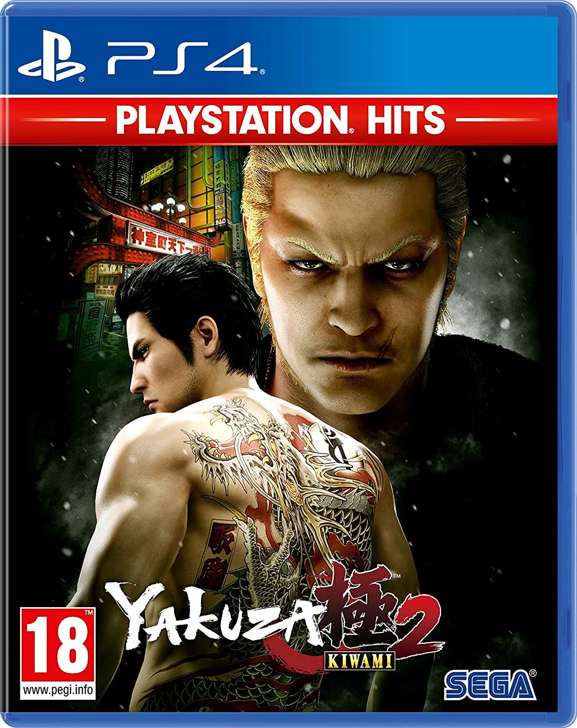 Yakuza Kiwami 2 - PlayStation Hits - PS4 Game | Action-Adventure Crime Drama | Perfect for Fans of Japanese Gaming & Open-World Storytelling