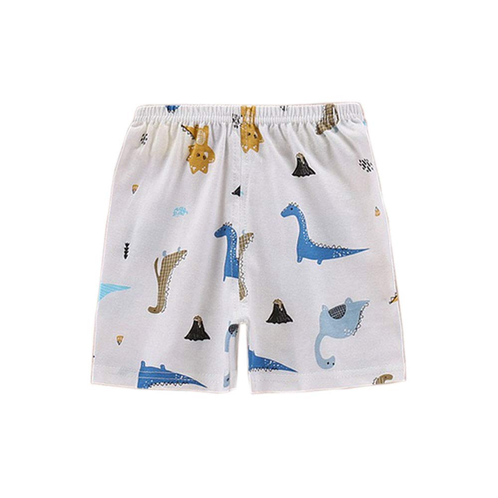 Boys' Elastic Waist Cotton Shorts - Comfortable Pull-On Toddler Short Pants for Summer | Playtime, Beach & Outdoor Activities