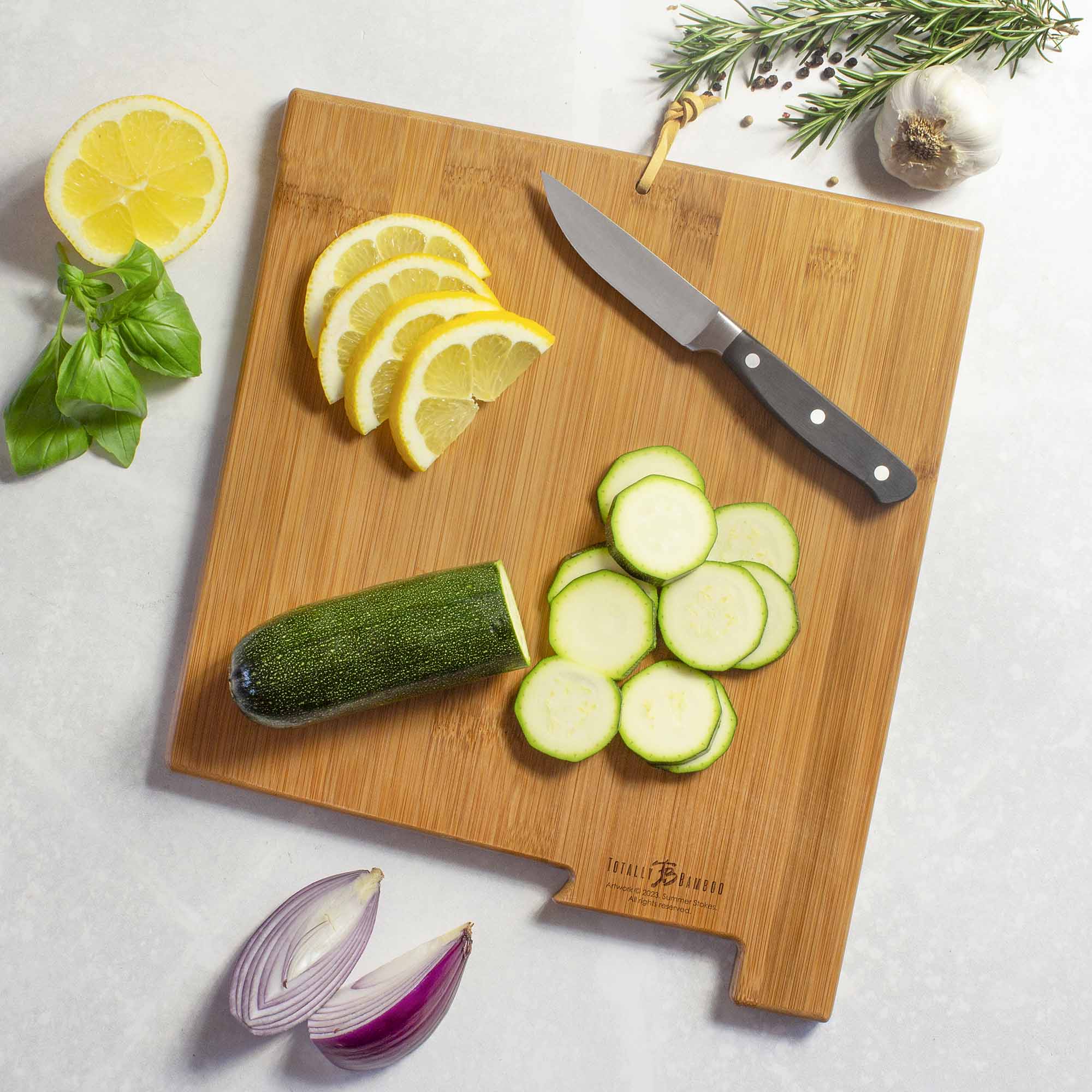 Handcrafted New Mexico Themed Wooden Cutting Board with Summer Stokes Artwork - Perfect for Kitchen Decor & Unique Gifts
