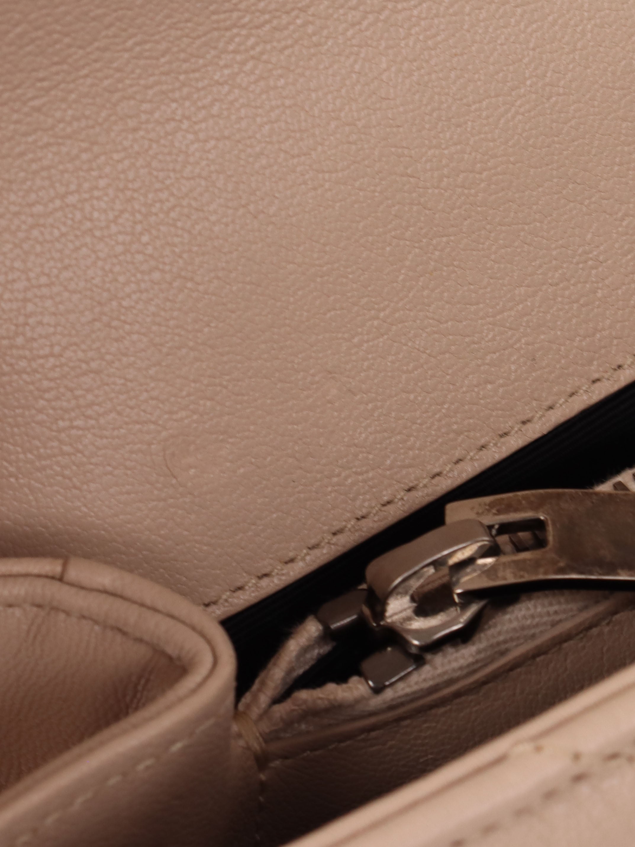 Saint Laurent Light Beige Medium College Bag - Luxury Designer Shoulder Bag for Women | Perfect for Work, Travel & Everyday Use