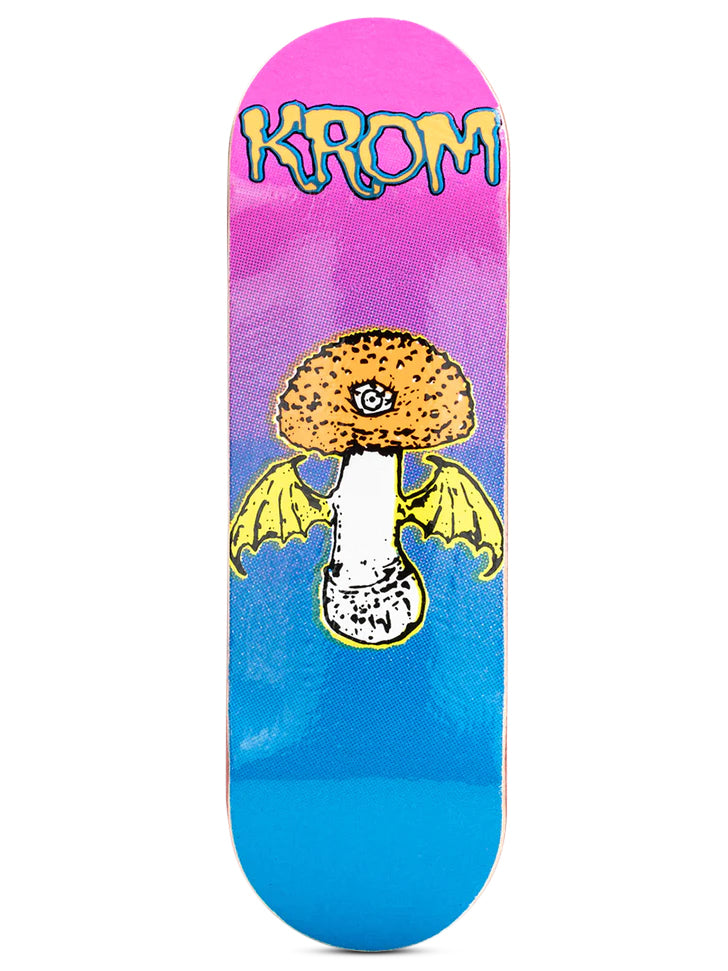 Bollie Fingerboard Deck & Krom Kendama - Premium Finger Skateboard & Traditional Japanese Skill Toy for Kids & Adults - Perfect for Office Stress Relief & Indoor Play
