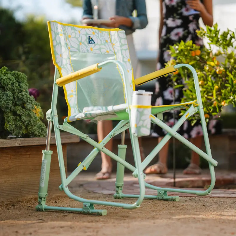 Freestyle Rocker™ - Portable and Adjustable Rocking Chair for Outdoor, Camping, and Relaxation | Perfect for Backyard, Beach, and Travel Use