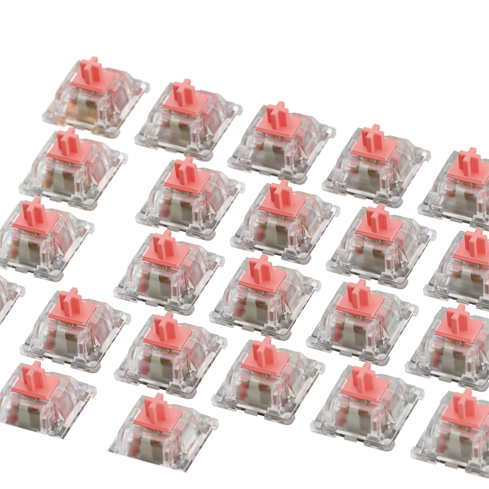 Glorious Fox Ultralight MX 65 ISO Mechanical Keyboard Switches - Smooth Linear Switches for Gaming & Typing | Perfect for Esports, Office Work & Mechanical Keyboard Enthusiasts