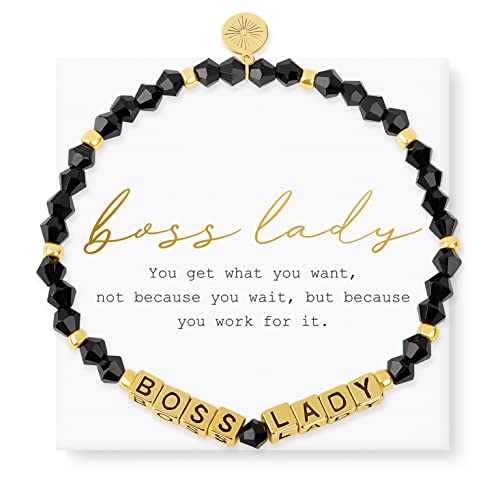 BOSS LADY / Gold Plated / Black