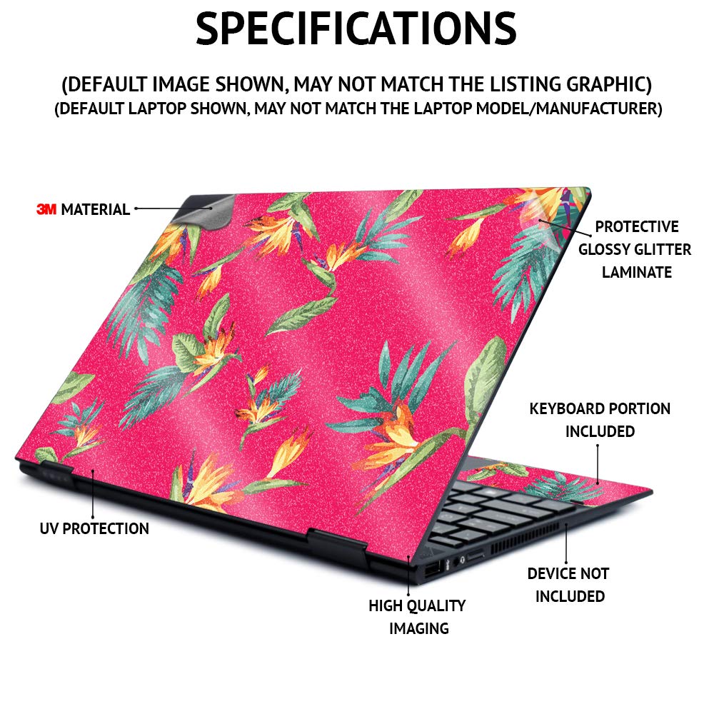 MightySkins Glossy Glitter Vinyl Skin Cover for HP Stream 14