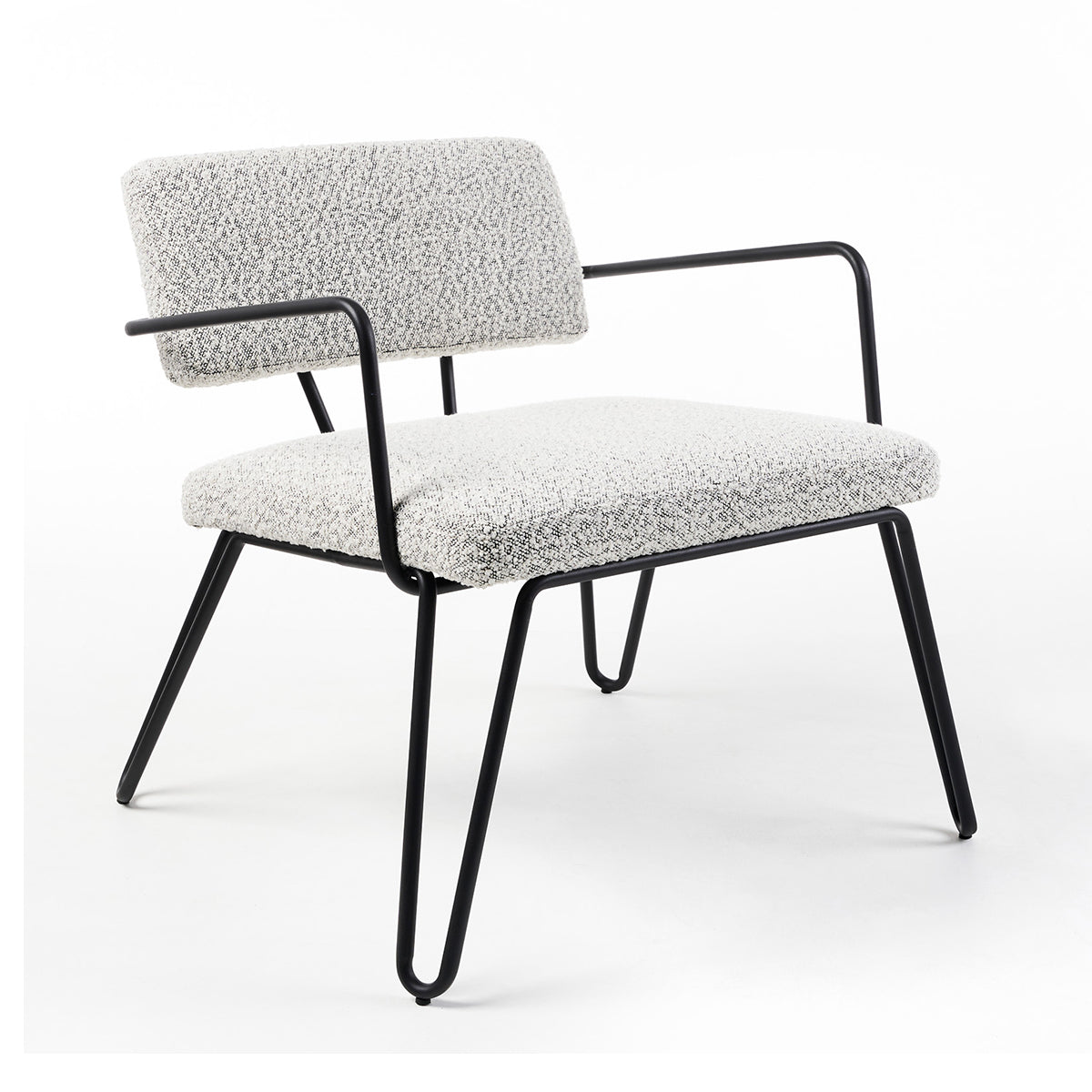 Chelsea Occasional Chair - Modern Accent Chair for Living Room, Bedroom & Office - Stylish Upholstered Armchair with Wooden Legs - Perfect for Reading Nook, Guest Seating or Home Decor
