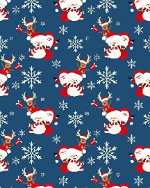 Blue & White Merry Christmas